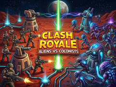 leikur Clash Royale: Aliens Vs Colonists