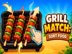 leikur Grill Match: Sort Food