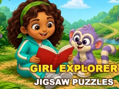 leikur Girl Explorer Jigsaw Puzzles