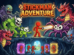 leikur Stickman Adventure