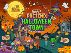 leikur My Pretend Halloween Town