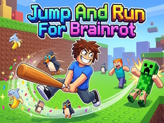 leikur Jump And Run For Brainrot