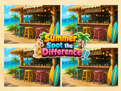 leikur Summer Spot the Difference