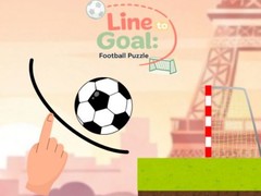 leikur Line to Goal : Football puzzle