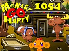 leikur Monkey Go Happy Stage 1054