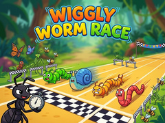 leikur Wiggly Worm Race