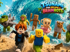 leikur Tsunami For Escape Brainrots