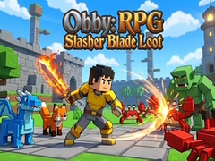 leikur Obby: RPG Slasher Blade Loot
