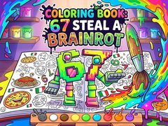leikur Coloring Book: 67 Steal A Brainrot