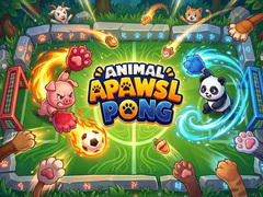 leikur Animal Paws Pong
