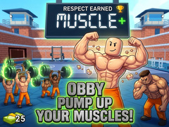 leikur Obby Pump Up Your Muscles! 