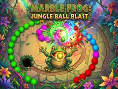 leikur Marble Frog: Jungle Ball Blast