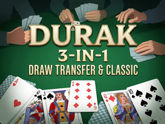 leikur Durak 3-in-1: Draw Transfer & Classic