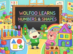 leikur Wolfoo Learns Numbers & Shapes