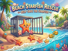 leikur Beach Starfish Rescue