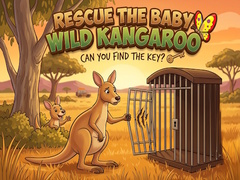 leikur Rescue the Baby Wild Kangaroo