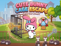 leikur Cute Bunny Cage Escape