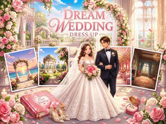 leikur Dream Wedding Dress Up