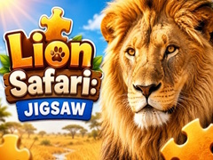 leikur Lion Safari Jigsaw 