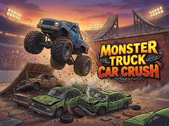 leikur Monster Truck Car Crush