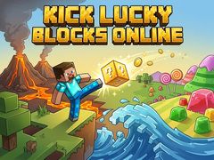 leikur Kick Lucky Blocks Online