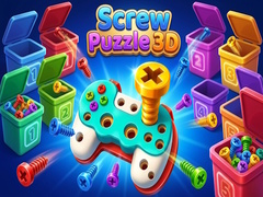 leikur Screw Puzzle 3D