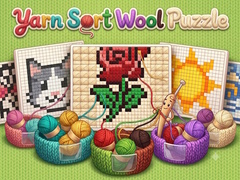 leikur Yarn Sort Wool Puzzle