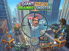 leikur Giant Wanted Brainrot Shooter