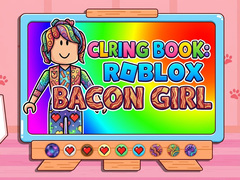 leikur Coloring Book: Roblox Bacon Girl