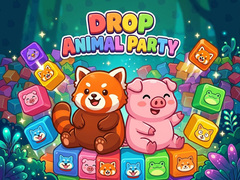 leikur Drop Animal Party