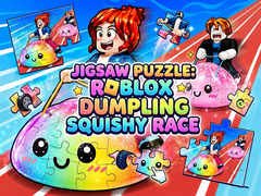 leikur Jigsaw Puzzle: Roblox Dumpling Squishy Race