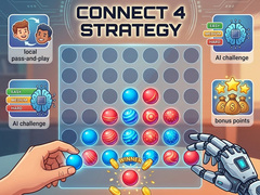 leikur Connect 4 Strategy