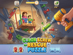 leikur Color Screw - Rescue Puzzle