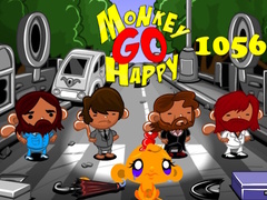leikur Monkey Go Happy Stage 1056