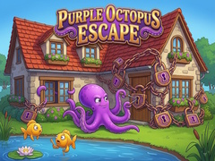 leikur Purple Octopus Escape