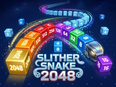 leikur Slither Snake 2048