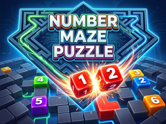 leikur Number Maze Puzzle