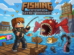 leikur Fishing: Catch the Secret Brainrot