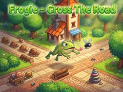 leikur Frogie - Cross The Road