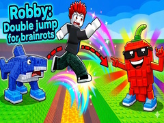 leikur Robby: Double jump for brainrots