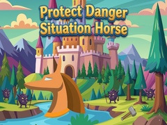 leikur Protect Danger Situation Horse