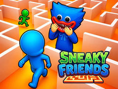 leikur Sneaky Friends
