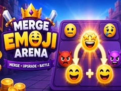 leikur Merge Emoji Arena