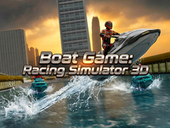 leikur Boat Game: Racing Simulator 3D