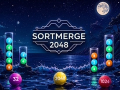 leikur SORTMERGE 2048