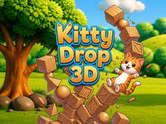 leikur Kitty Drop 3D