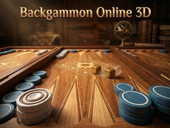 leikur Backgammon Online 3D