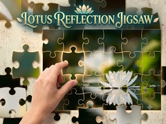 leikur Lotus Reflection Jigsaw