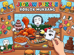 leikur Jigsaw Puzzle: Roblox Mukbang