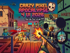 leikur Crazy Pixel Apocalypse 4 UI 2026